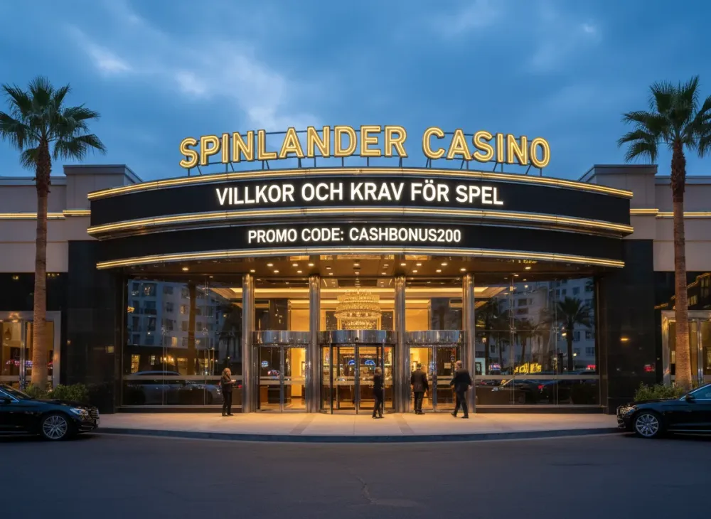 Spinlander promo code Villkor och krav för spel